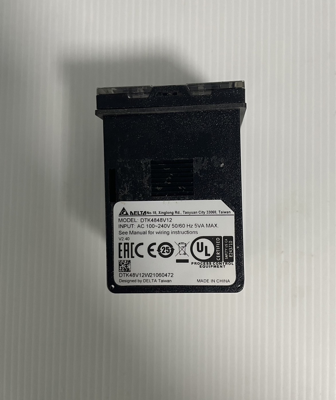 Delta Temperature Controller DTK4848V12 (Voltage pulse 12 DC)