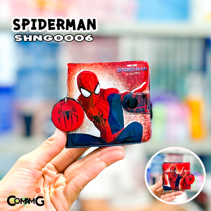 กระเป๋าสตางค์เด็กผู้ชาย ลิขสิทธิ์แท้ กระเป๋าธนบัตรเด็ก แบบ 2พับ ลายการ์ตูน