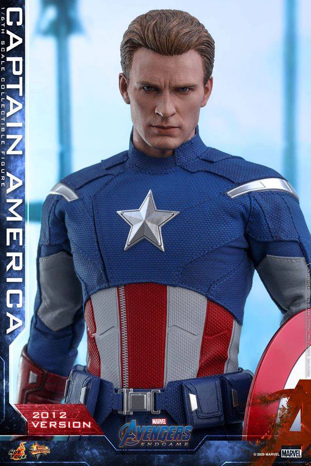 เปิดรับPreorder มัดจำ 4000 บาท r Hot Toys – MMS563 Avengers: Endgame - 1/6th scale Captain America (2012 Version) Collectible Figure