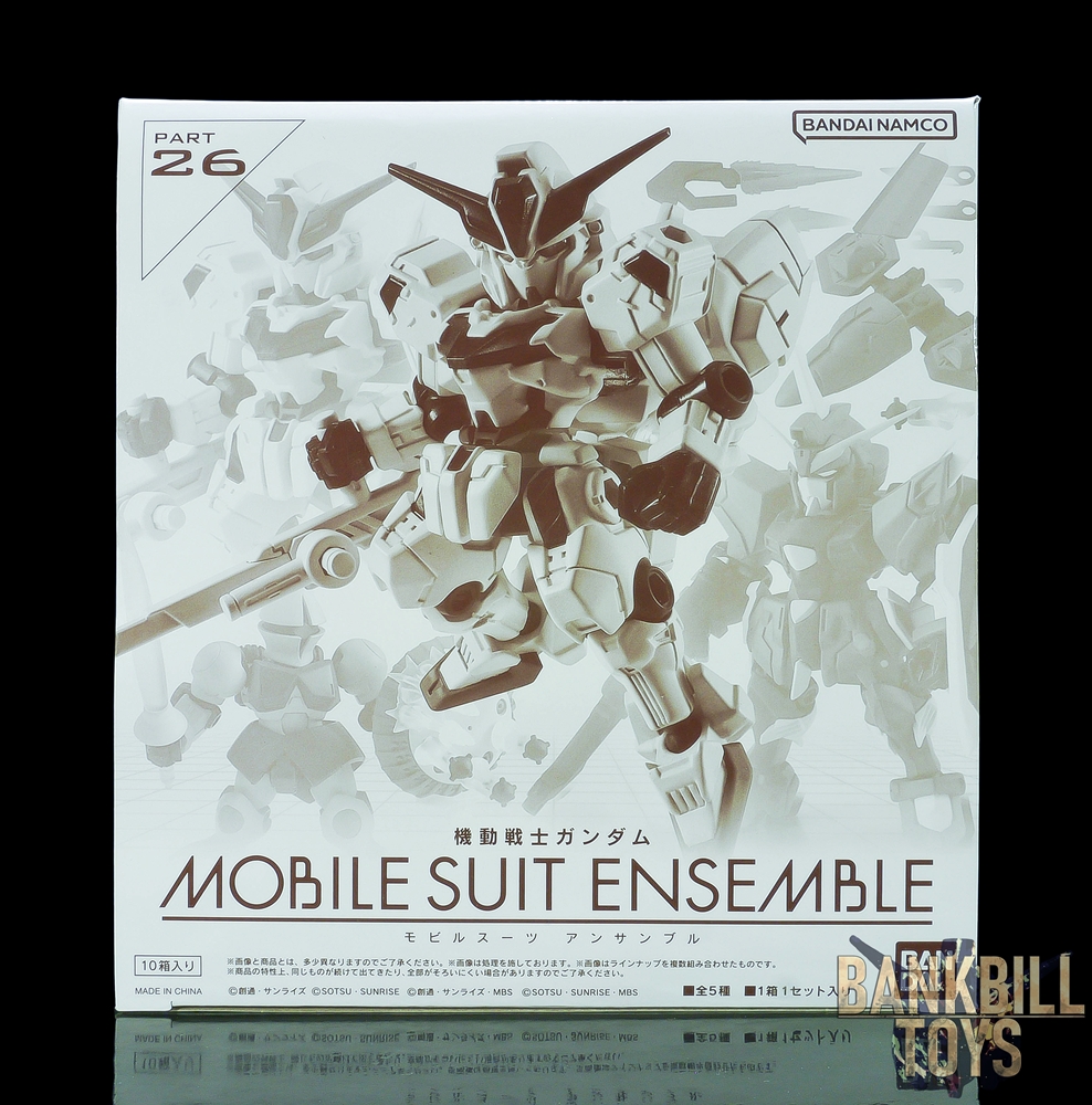 กันดั้ม Bandai Gashapon Mobile Suit Gundam Mobile Suit Ensemble 26 Box [10 Packs]
