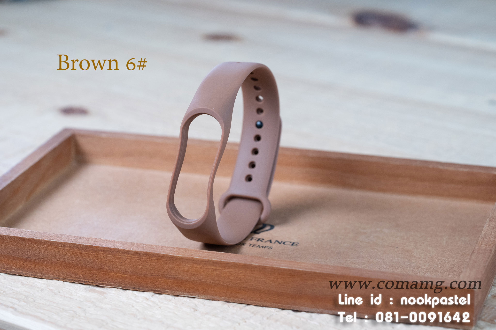 สายXiaomi Mi Band 4/3 สายยางซีลีโคน (ลิงค์1)