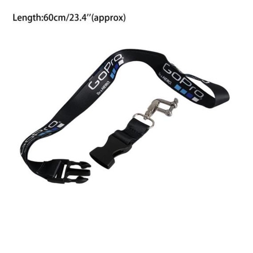 GoPro Neck Strap With Stainless U Hook for GoPro Camera สายคล้องคอ พร้อมตัว U สแตนเลส