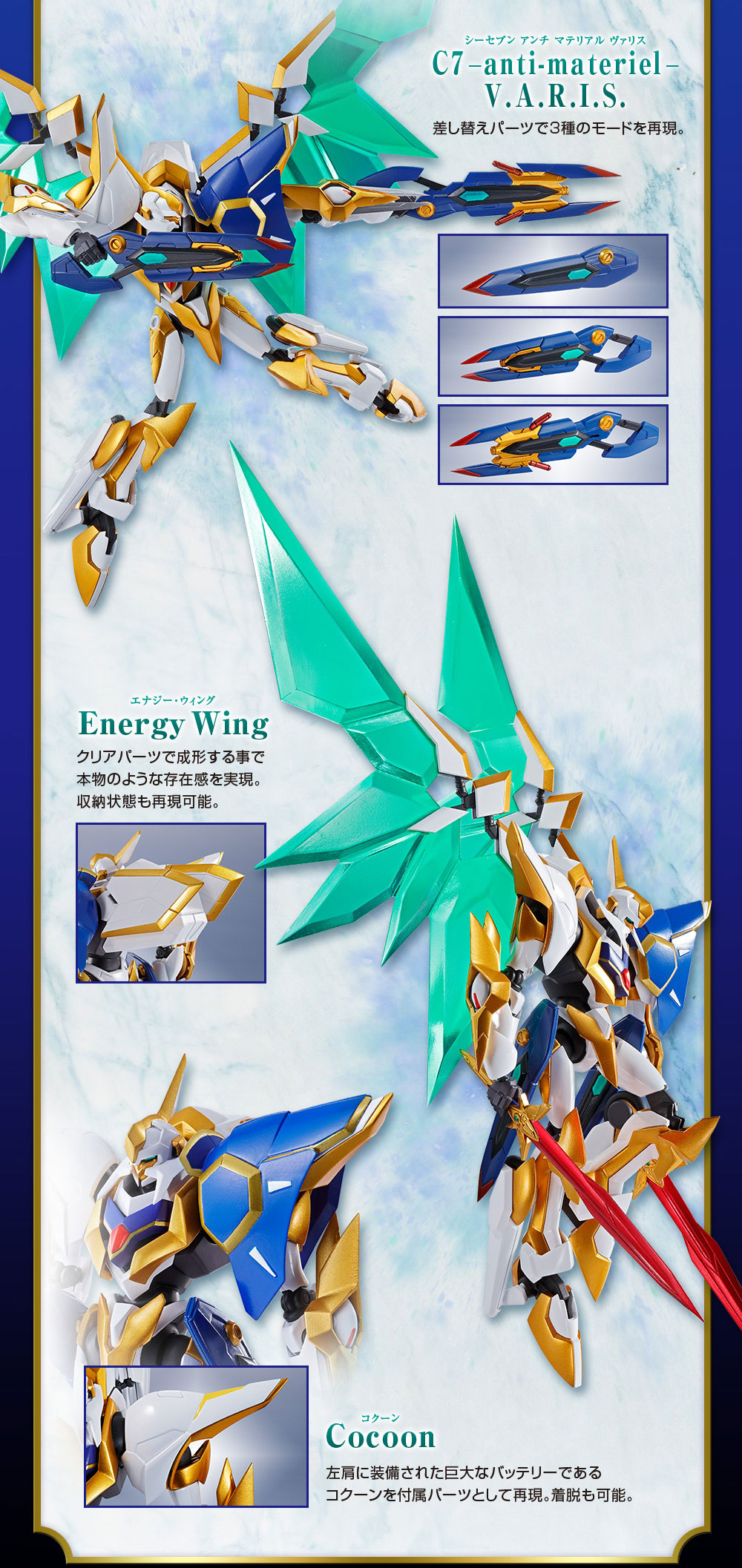 โค้ดกีอัส Code Geass Bandai Spirits The Robot Spirits <SIDE KMF> R-254 Z-01/S Lancelot siN