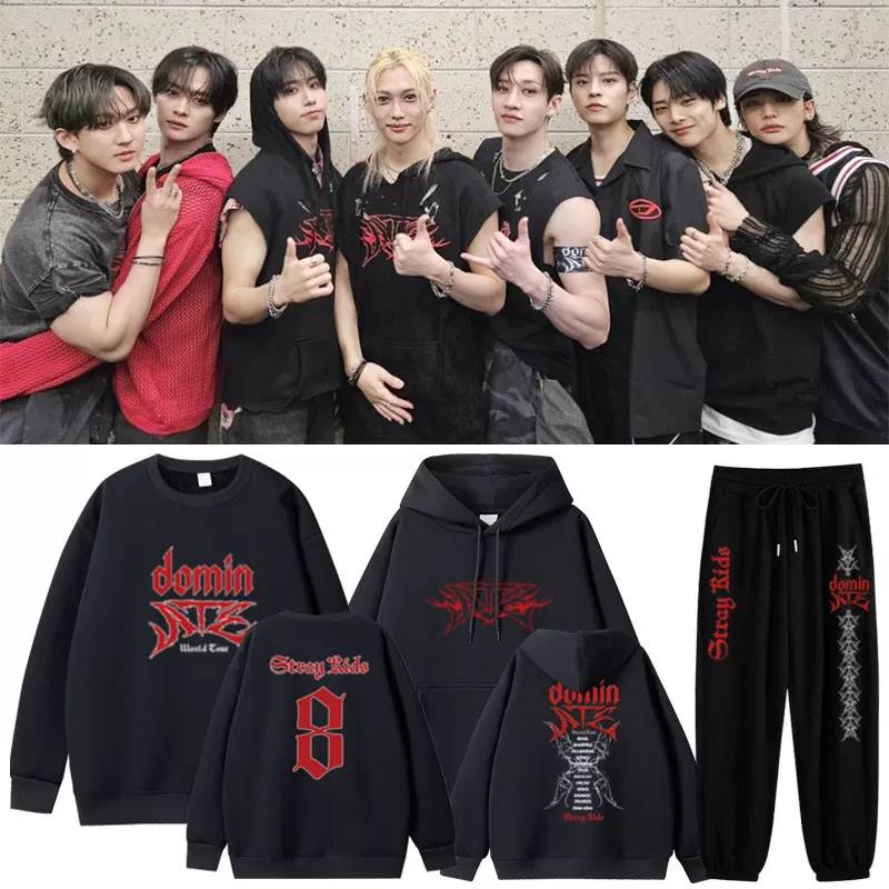 เสื้อกันหนาว Stray Kids : 2024 World Tour domin ATE
