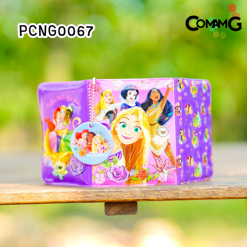 กระเป๋าสตางค์เจ้าหญิงดิสนี่ย์ รุ่น3พับ ( Disney Princess) กระเป๋าสตางค์เด็ก ลิงค์1