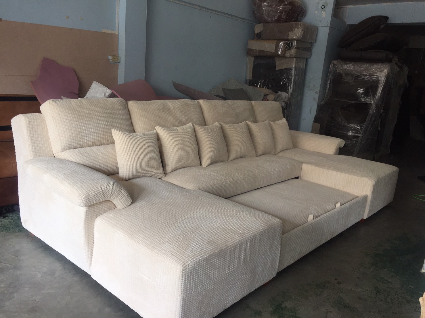 โซฟาเบด Supreme U-shape 320 cm