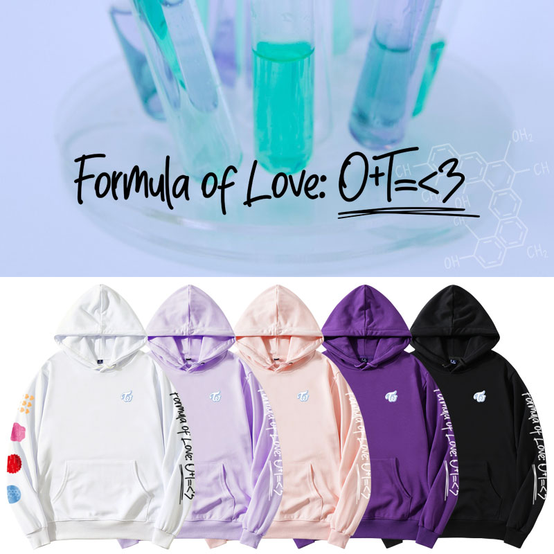 เสื้อกันหนาวมีฮู้ด TWICE | Formula of Love O+T=3