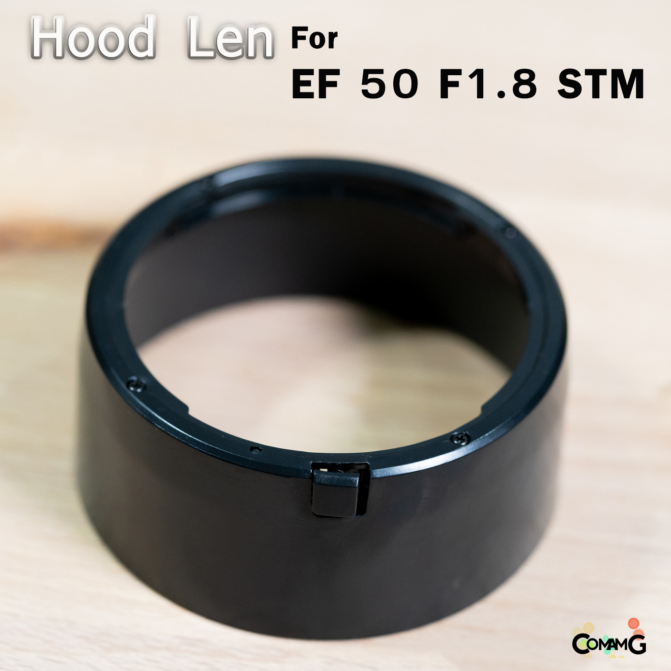 Hood Len Canon EF50 F1.8 STM ทรงกระบอก ES-68
