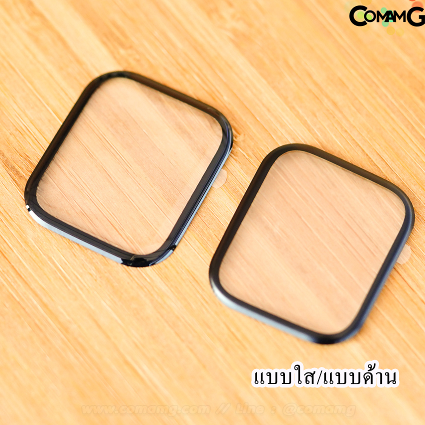 ฟิลม์TPU ลงโค้ง สำหรับsmart watch ขนาด38/42/40/44/41/45mm แบบด้าน-แบบใส พร้อมส่ง