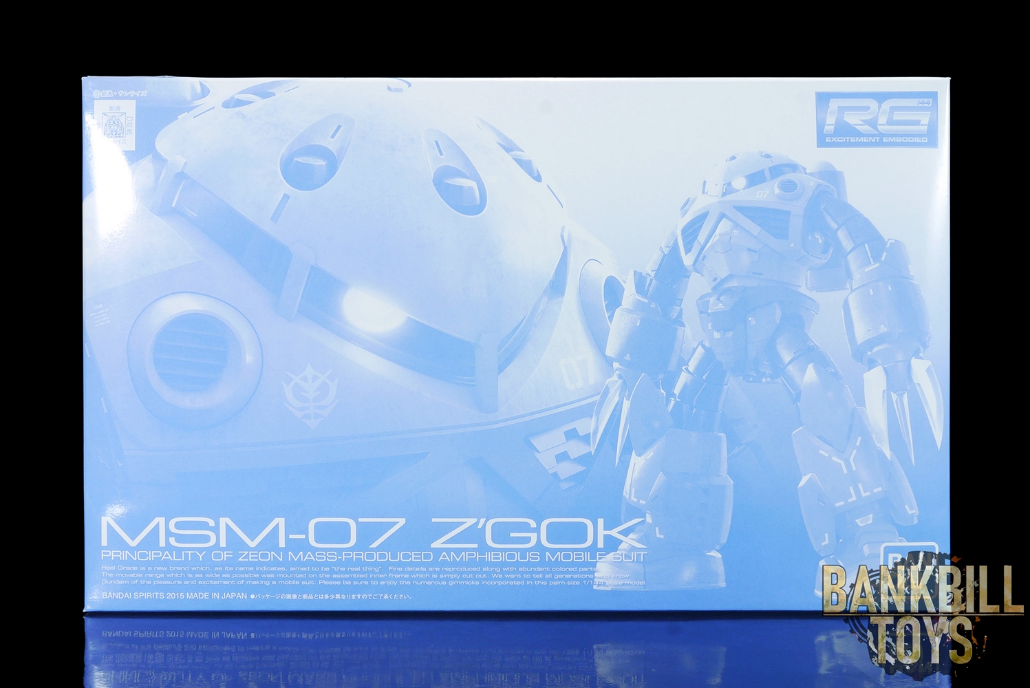 กันดั้ม Bandai Spirits Gunpla Premium Bandai Hobby Online Shop Limited RG 1/144 MSM-07 Z'Gok Mass Production Type