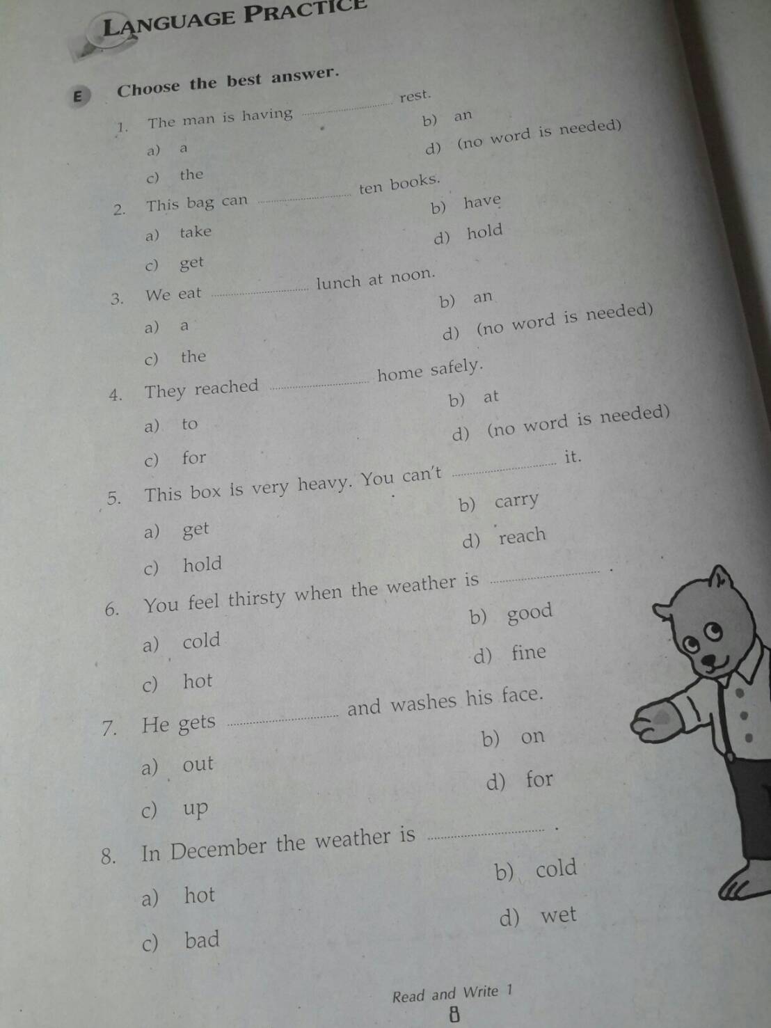 New Read and Write 1