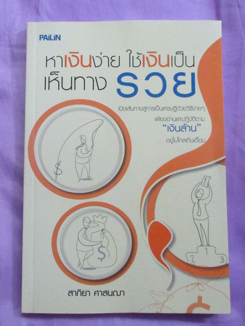 หนังสือ หาเงินง่ายใช้เงินเป็นเห็นทางรวย