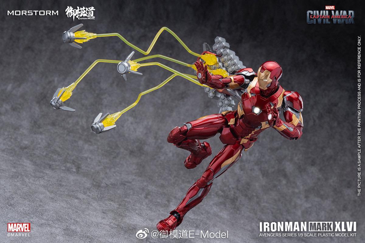 <Preorderปิดรับที่ 10คิวครับ >เปิดรับPreorder มัดจำ 800บาท 1/9 Ironman MK 46 Deluxe Ver. ( สีพิเศษ )