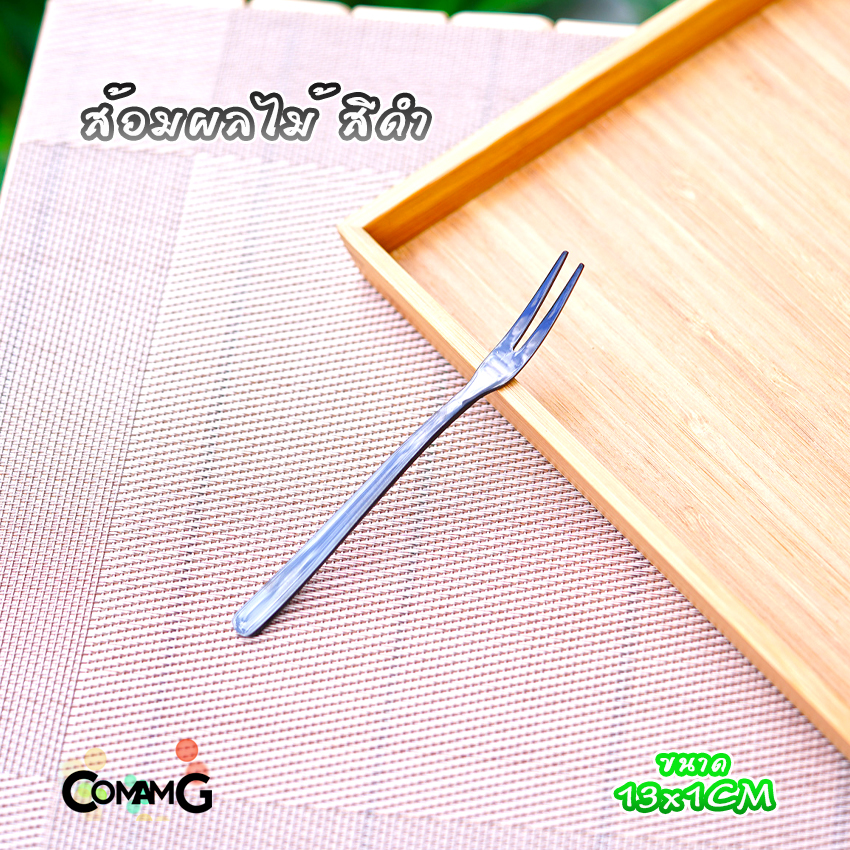 ช้อนเกาหลี ช้อนสแตนเลส จิ้มผลไม้ มีดปาดเนย ช้อนชงกาแฟ มีหลายสี พร้อมส่ง