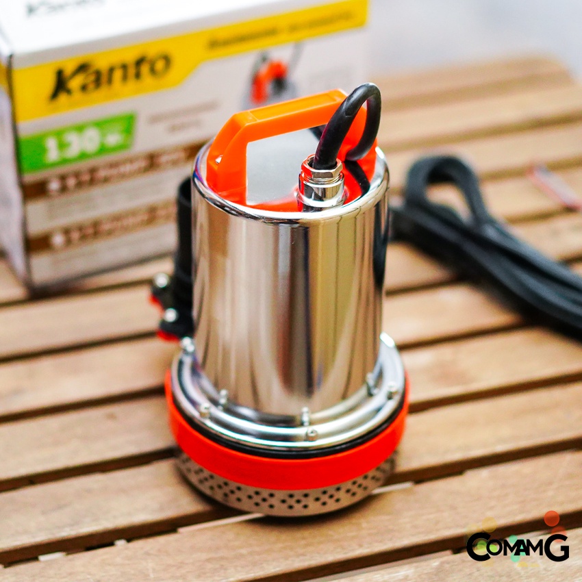 Kanto ไดโว่สแตนเลส ไดโว่DC ปั๊มแช่ ปั๊มจุ่ม มี2รุ่น DC12V DC24V ปั๊มน้ำไดโว่ 130วัตต์