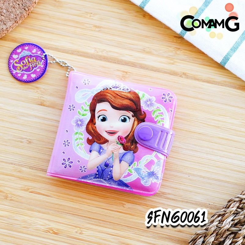 กระเป๋าสตางค์เด็กผู้หญิง กระเป๋าสตางค์ PVC รุ่น2พับ ลิขสิทธิ์แท้ (ลิงค์2)