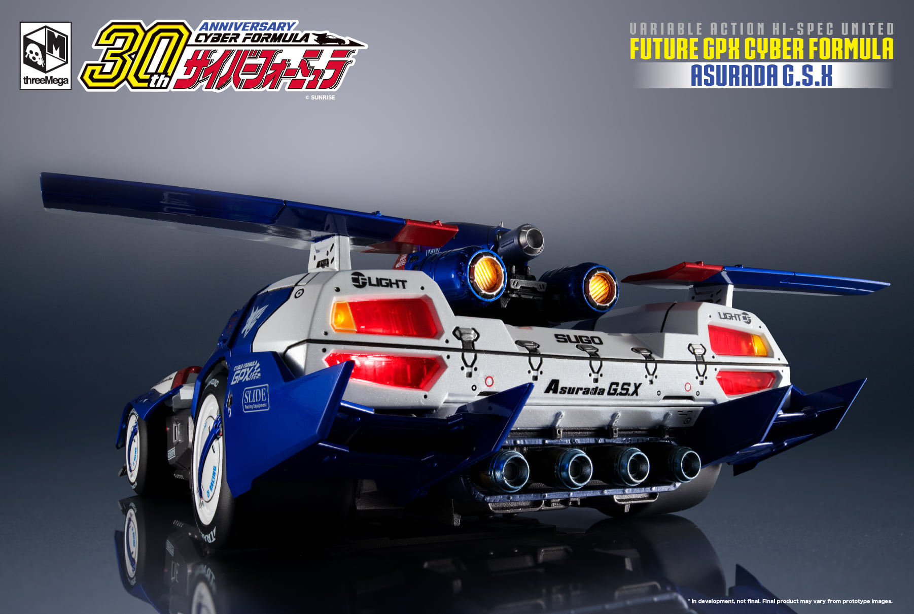 <Preorderถึง 9/2/2022 >เปิดรับPreorder มัดจำ5000 บาทthreeMega: VARIABLE ACTION Hi-SPEC UNITED FUTURE GPX CYBER FORMULA ASURADA G.S.X