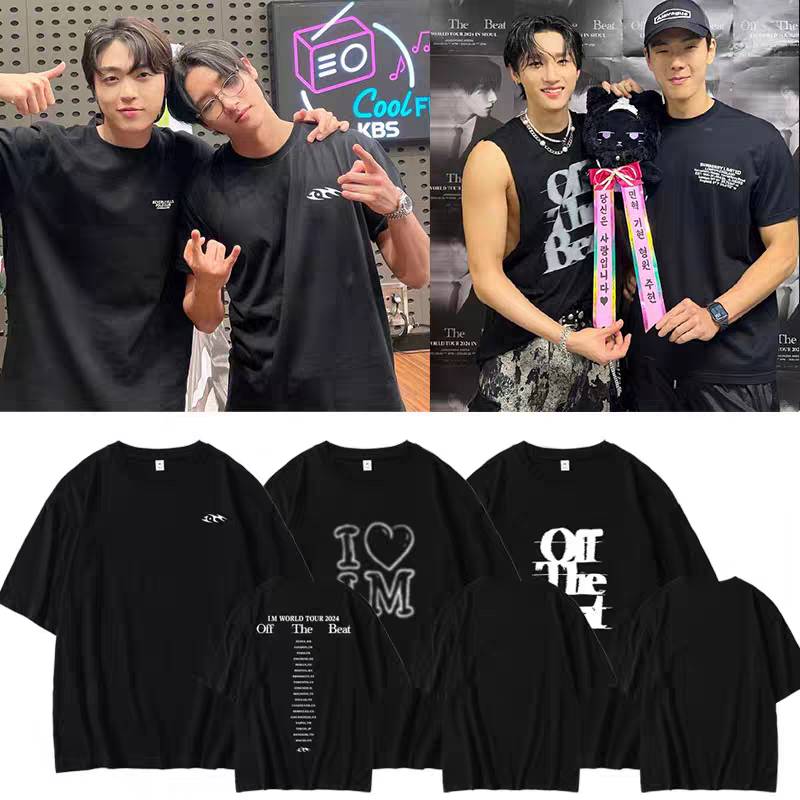 เสื้อยืด Monsta X I.M : Off The Beat WORLD TOUR 2024