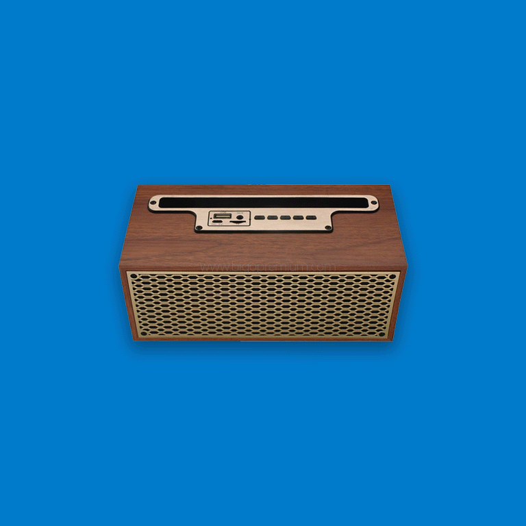 ลำโพงบลูทูธพรีเมี่ยม แบบไม้ (Bluetooth Speaker)