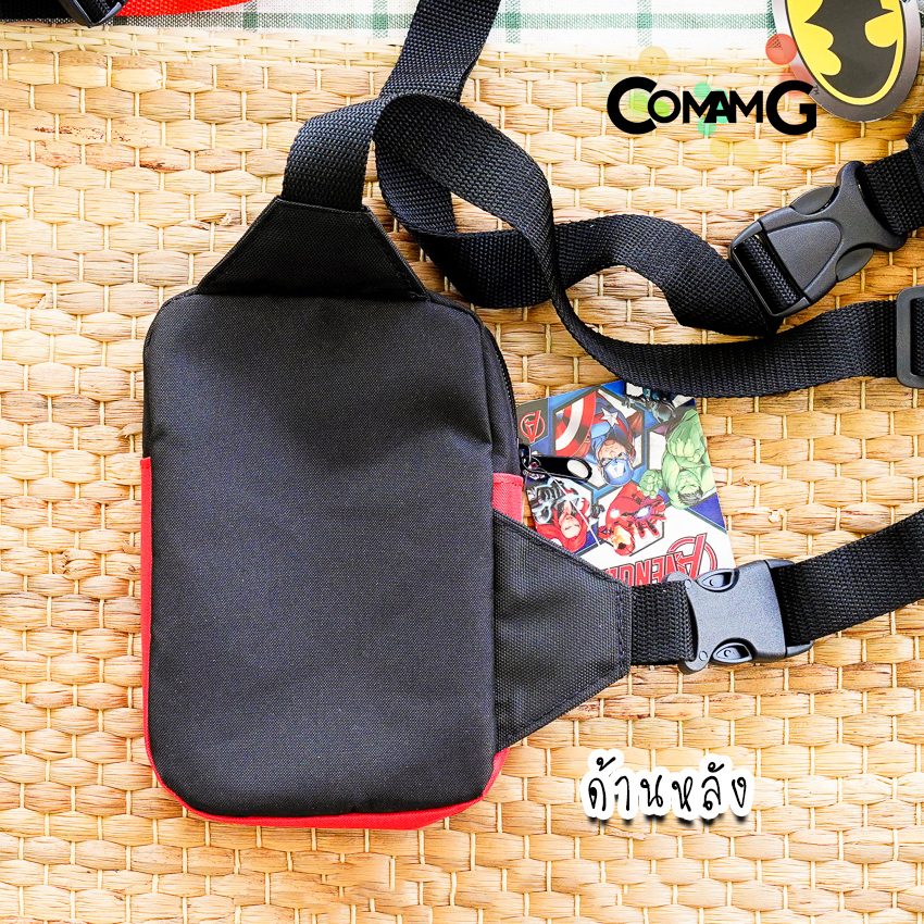 กระเป๋าคาดอกเด็ก กระเป๋าเด็ก รุ่นทรงสี่เหลี่ยม ลิขสิทธิ์แท้ คาดอก มีหลายลาย