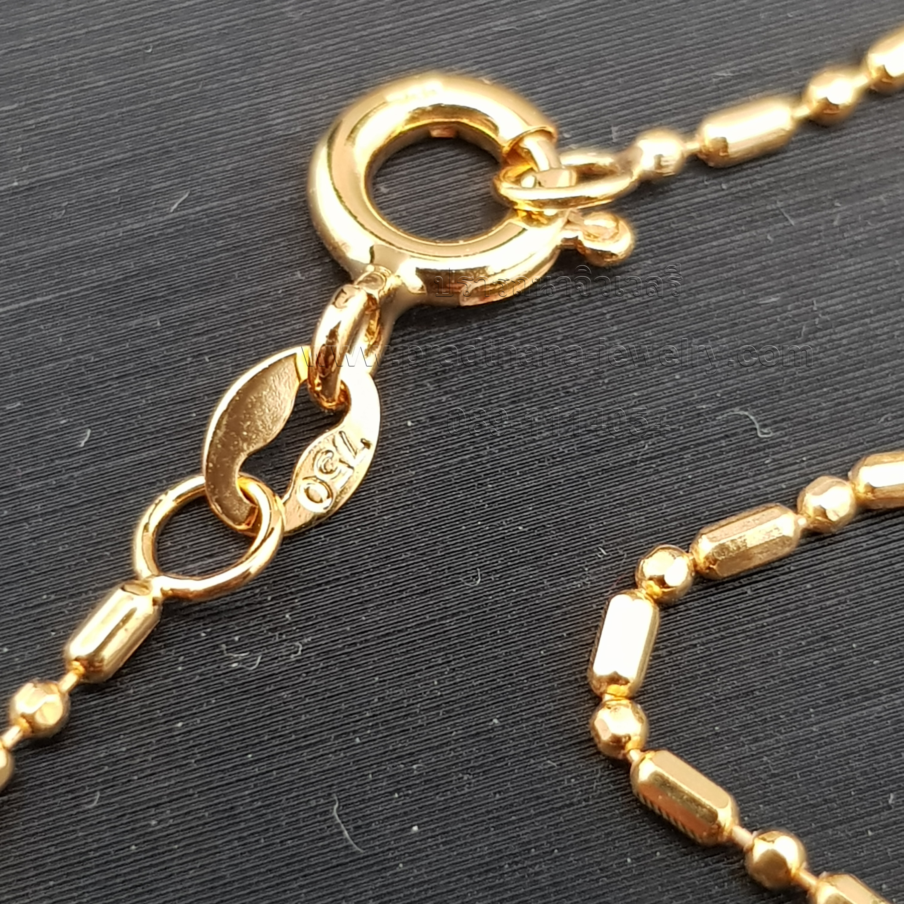 สร้อยคอลายไข่ปลาสั้นยาว **ขายแล้ว**