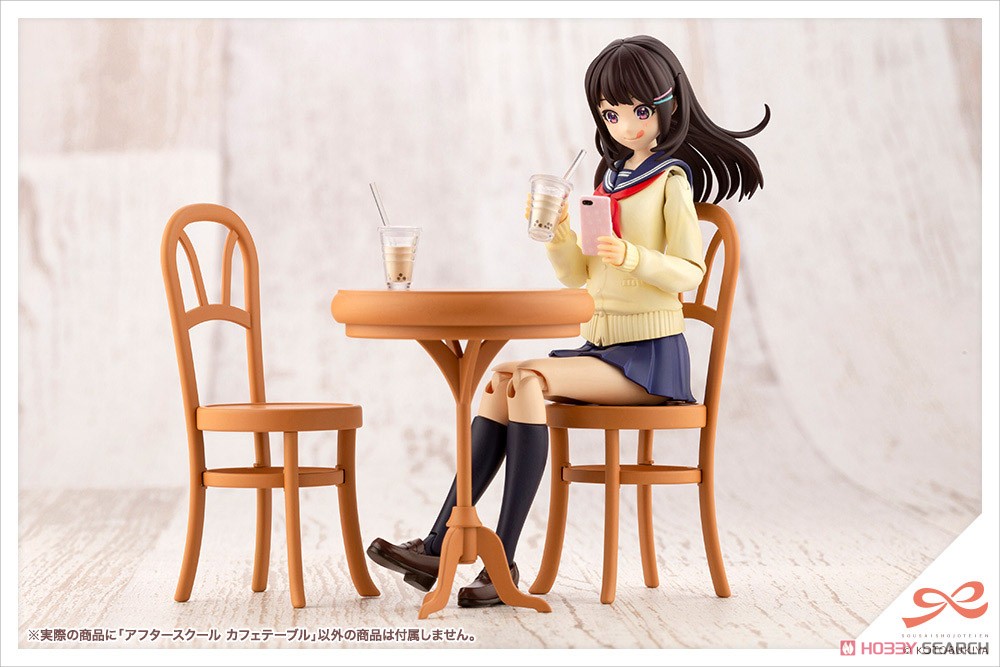 เปิดรับPreorder มัดจำ 200 บาท Sousai Shojo Teien After School Cafe Table (Plastic model)โมเดลประกอบ *ไม่รวมคน**