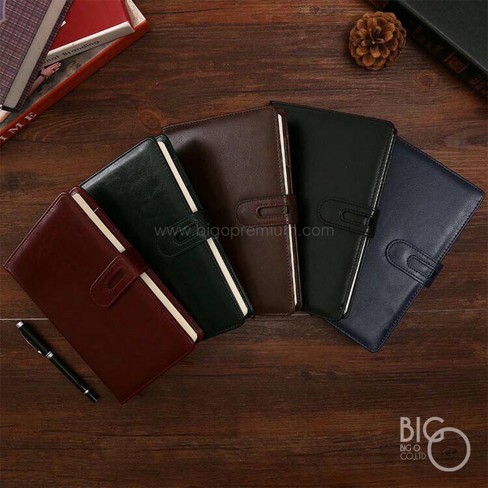 เซ็ทสมุดโน๊ตปกหนังพร้อมปากกา