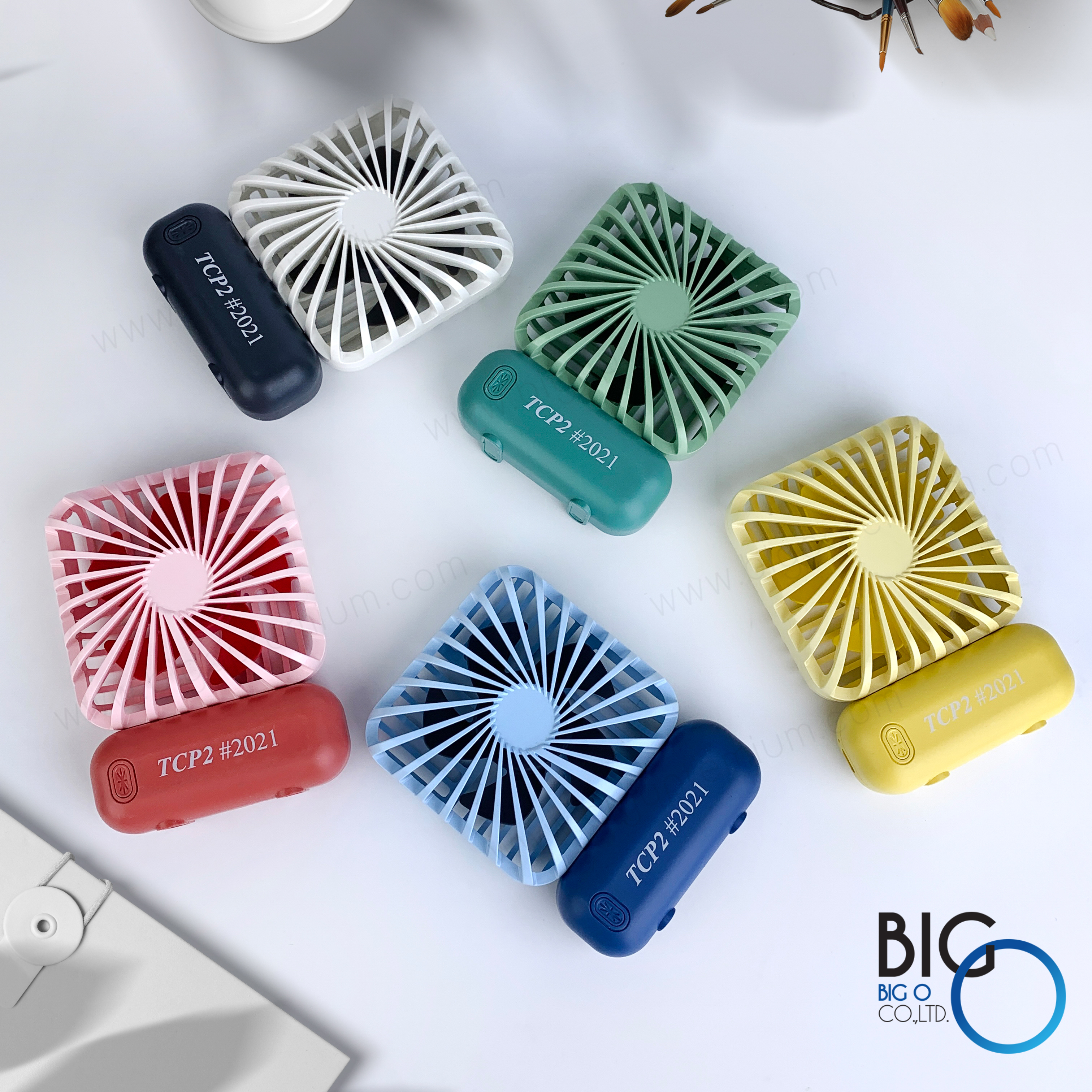 พัดลมพกพาทรงสี่เหลี่ยม TCP2 2021