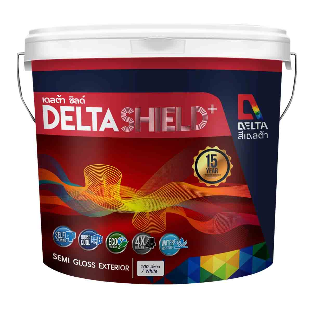 Delta เดลต้าชิลด์ พลัส กึ่งเงา 9ลิตร