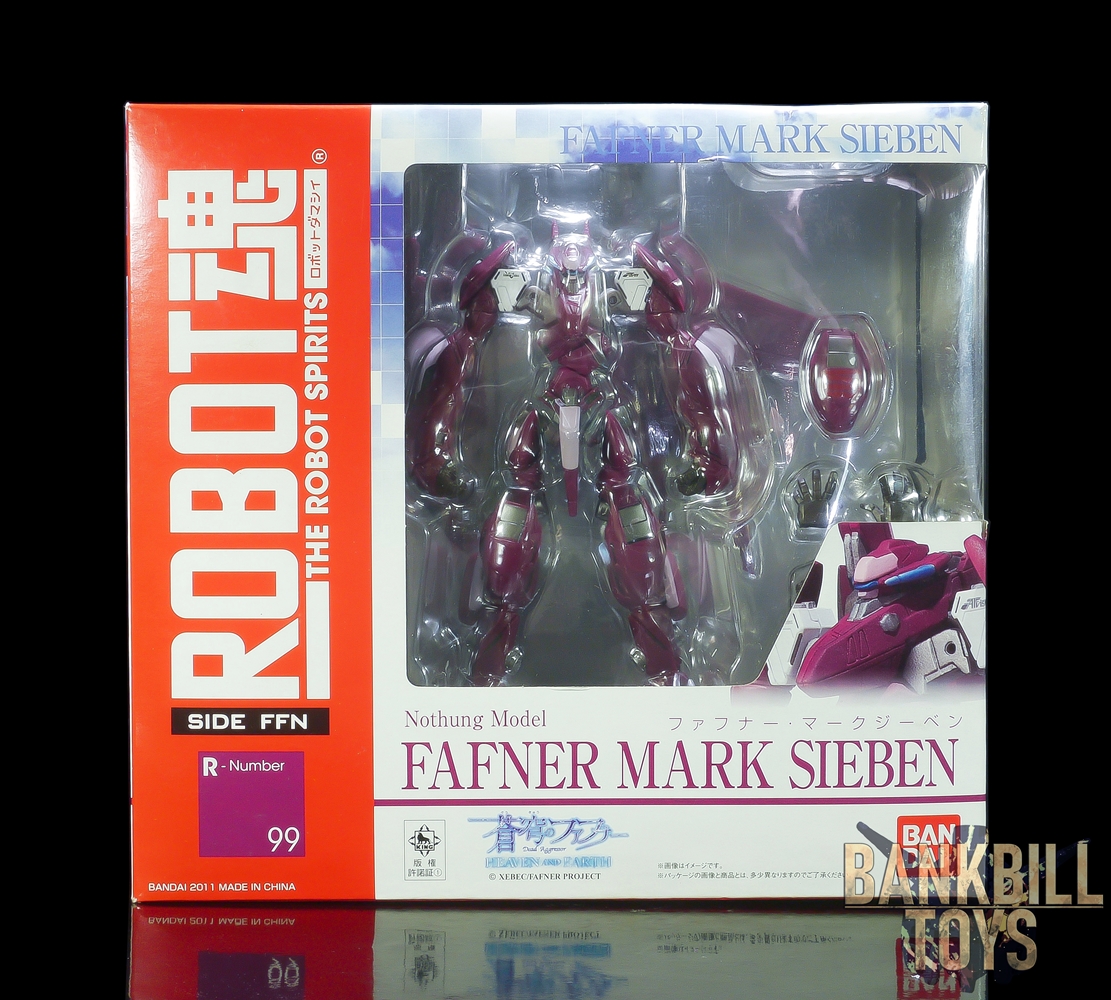 ฟาฟเนอร์ Soukyuu no Fafner Bandai The Robot Spirits <SIDE FFN> R-099 Fafner Mark Sieben [VII]