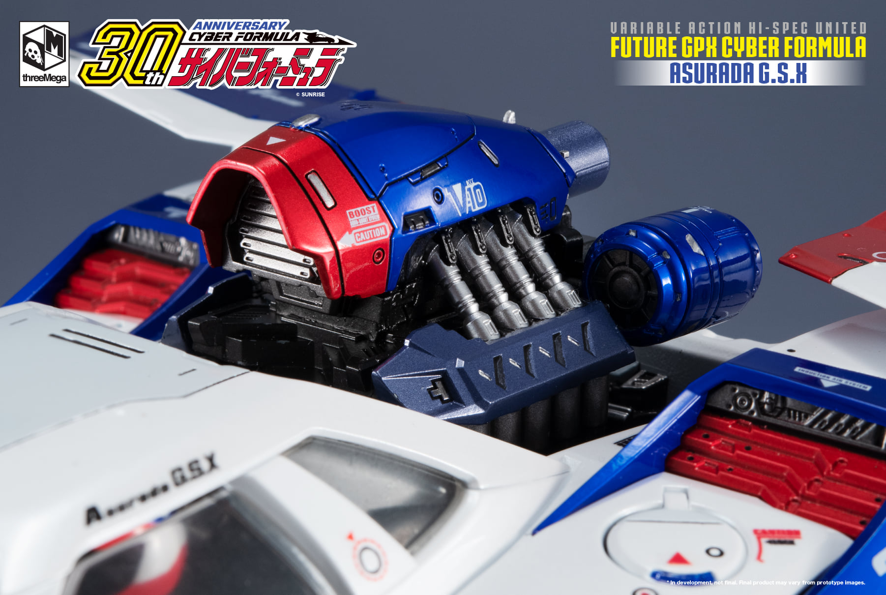 <Preorderถึง 9/2/2022 >เปิดรับPreorder มัดจำ5000 บาทthreeMega: VARIABLE ACTION Hi-SPEC UNITED FUTURE GPX CYBER FORMULA ASURADA G.S.X