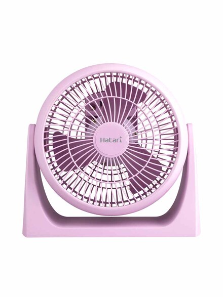HATARI พัดลมทรงกลม 8 นิ้ว สีชมพู HT-PS20M1