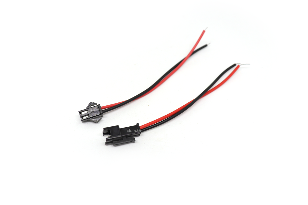 SM 2P Connector with Cables 20CM 22AWG 2.54Pitch
