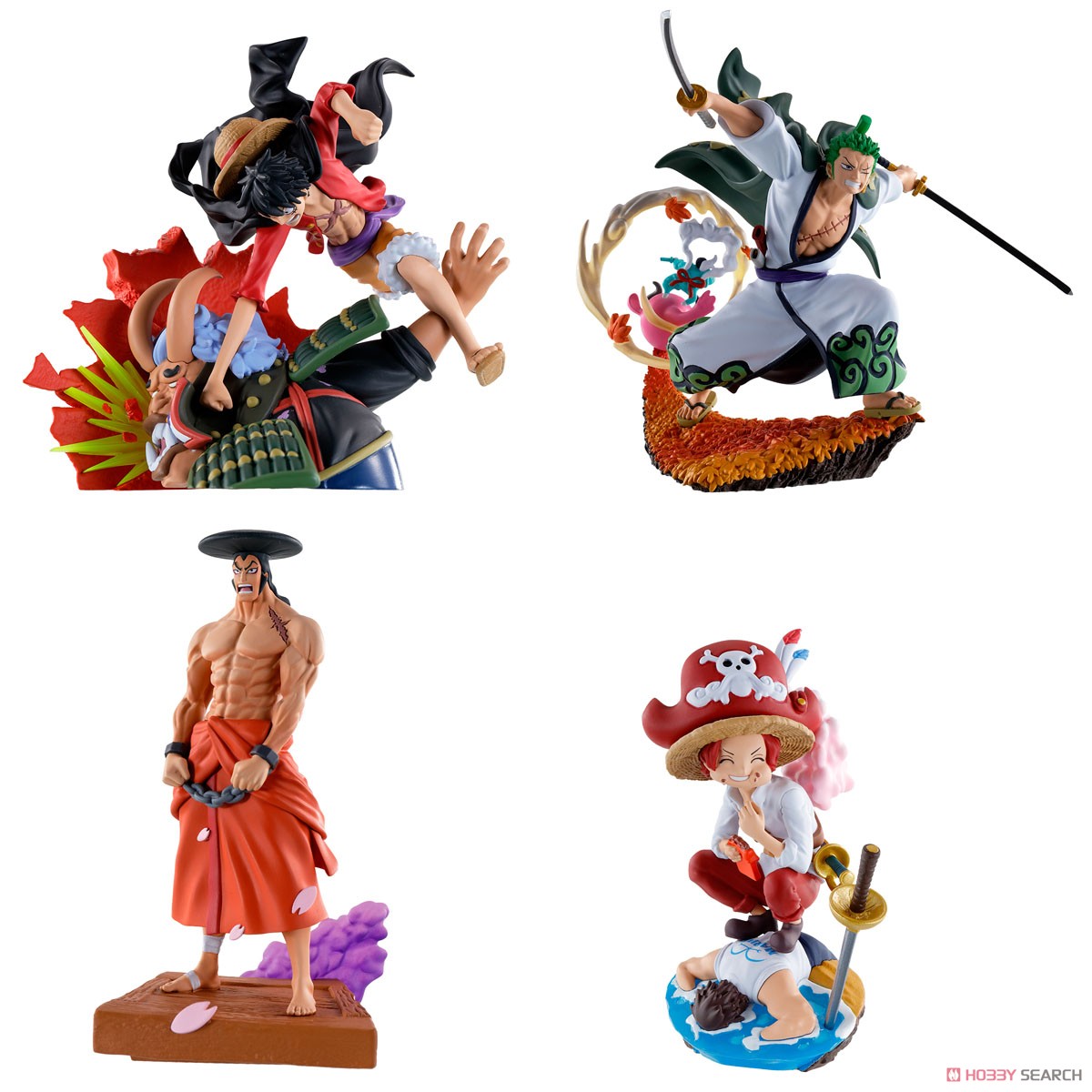 <Preorderถึง 25/7/2021>เปิดรับPreorder มัดจำ200บาท Logbox Re Birth Wano Country Vol.03 (Set of 4) (PVC Figure)