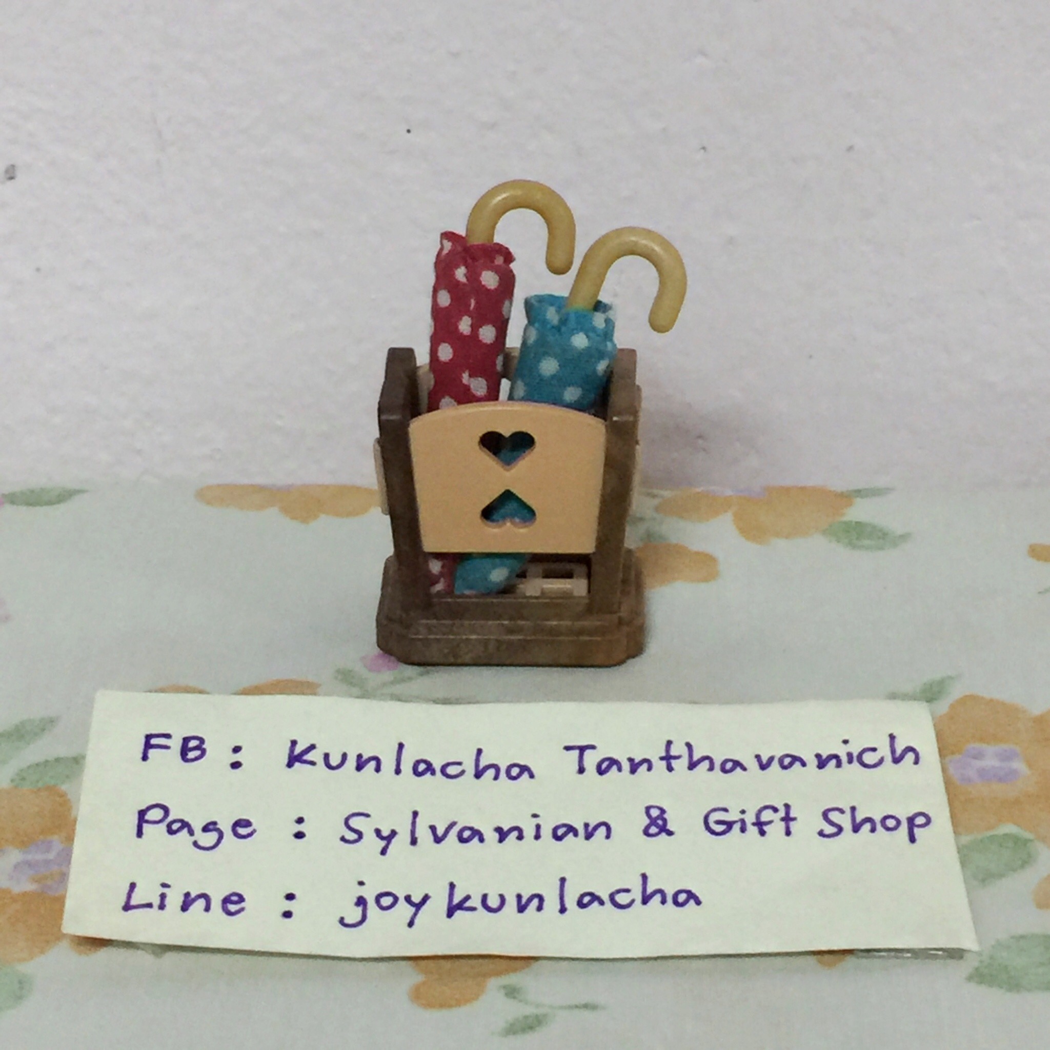ชุดร่มตกแต่งบ้าน Umbrella Set : Sylvanian Families