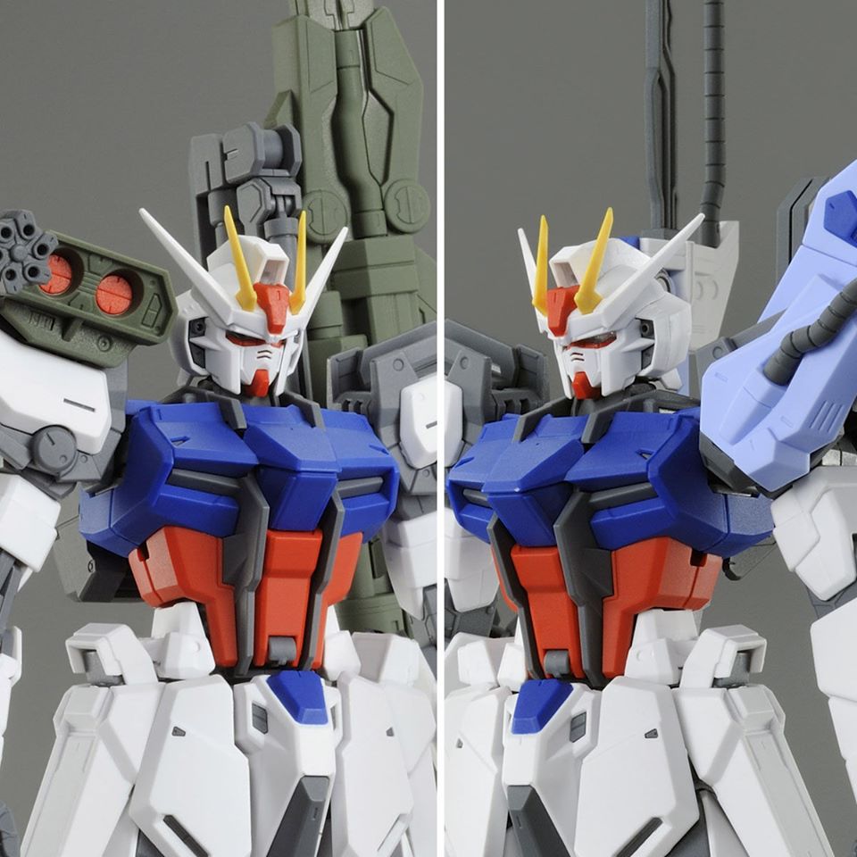 เปิดรับPreorder มัดจำ 300 บาท P-bandai Launcher Striker + Sword Striker Pack for MG Aile Strike RM * เฉพาะพาสไม่รวมหุ่นครับ * โมเดลประกอบ *