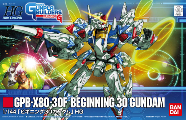 HG006 GPB-X80-30F Beginning 30 Gundam