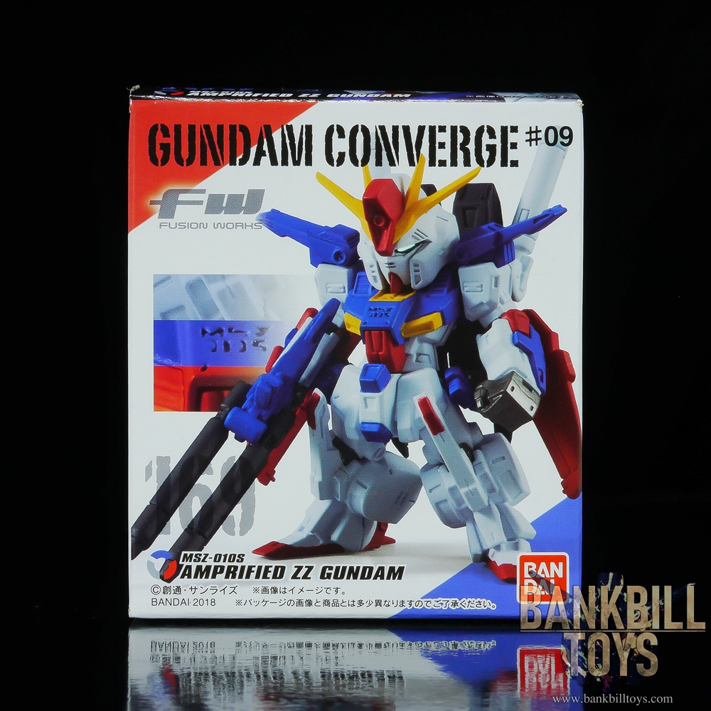 กันดั้ม Bandai Candy Toy FW Gundam Converge #09 No.169 MSZ-010 ZZ Gundam