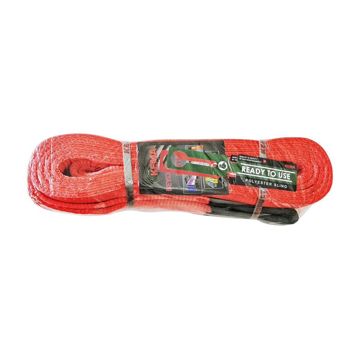 KEMA สลิงแบนมีห่วงหัวท้ายรับ นน.5ตัน 6ม. DOUBLE SLING [260.105.060]