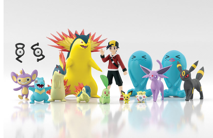 <Preorderถึงวันที่21/2/2022 >เปิดรับPreorder มัดจำ 200 บาท P-bandai POKEMON SCALE WORLD JOHTO REGION SET (REPEAT) W/O GUM