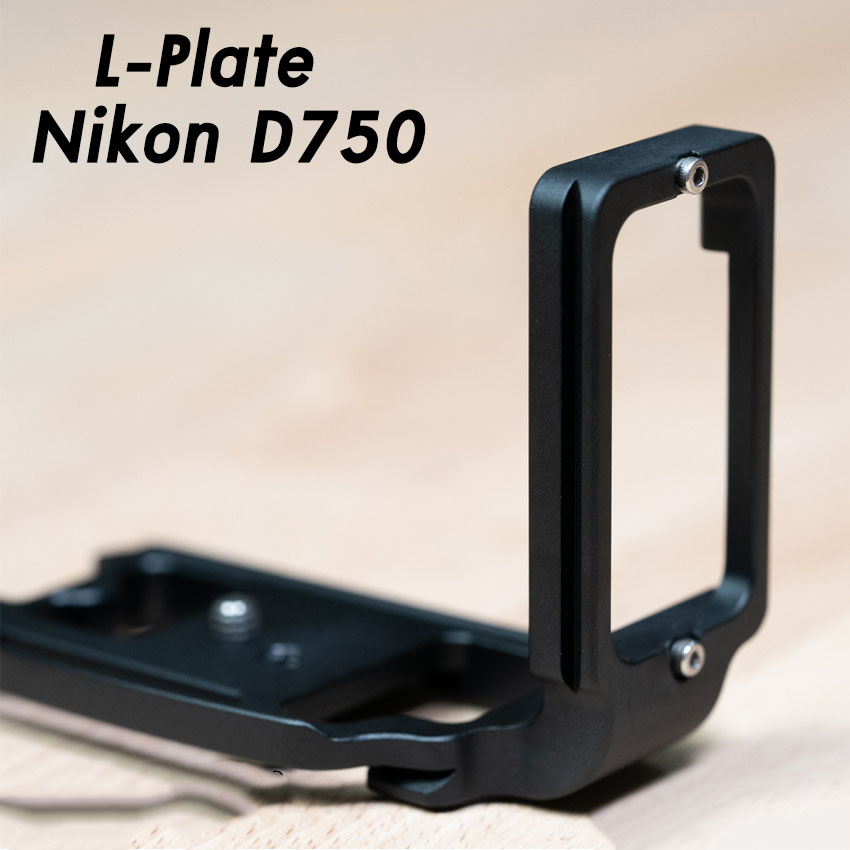L-Plate Nikon D750 Camera Grip เพิ่มความกระชับในการจับถือ