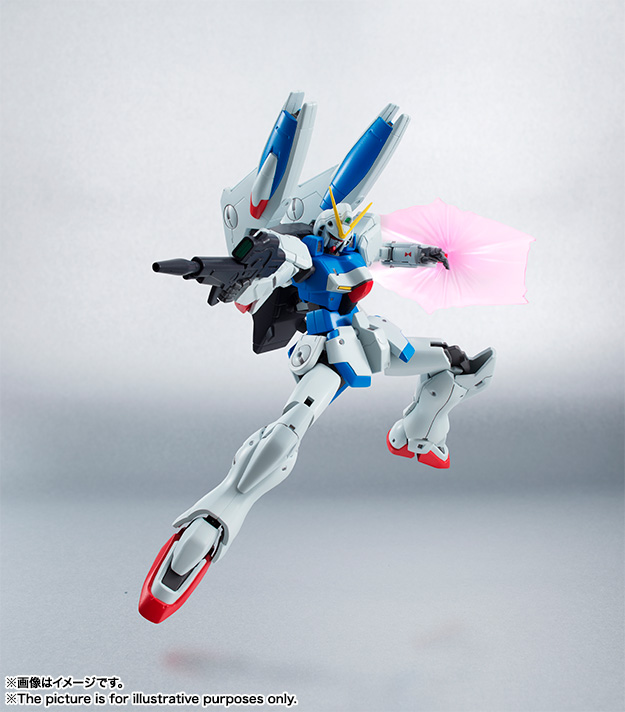 กันดั้ม Bandai The Robot Spirits <SIDE MS> R-176 LM312V04+SD-VB03A V-Dash Gundam