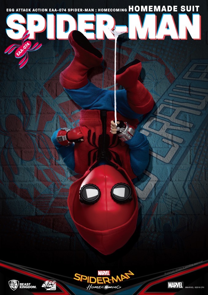 เปิดรับPreorder มีค่ามัดจำ 1000 บาทEAA074 Spider Man: Homecoming (Homemade Suit) (Egg Attack Action)