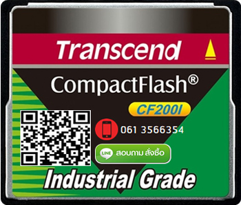TransCend, Compact Flash Card, CF Card,16Gb,CF200i,Industrial Grade,Industrial Temp,TS16GCF200I