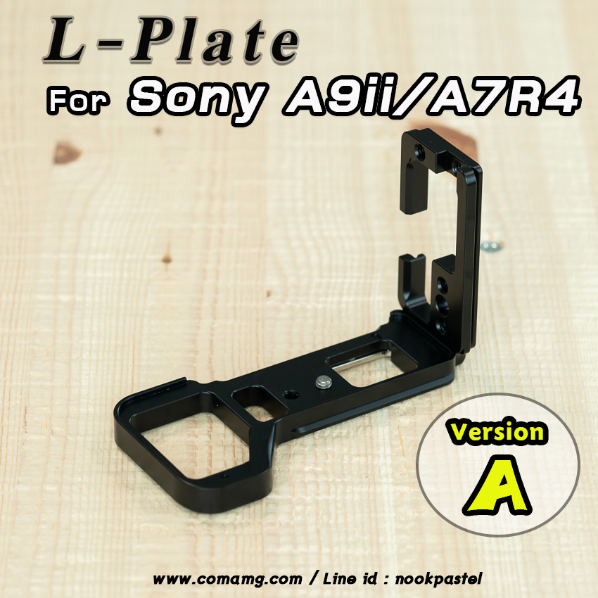 L-Plate กล้องSony A9ii / A7R4 / A7S3 Camera Hand Grip Version A