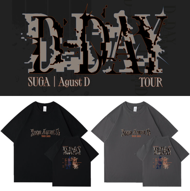 เสื้อยืด BTS SUGA : D-DAY