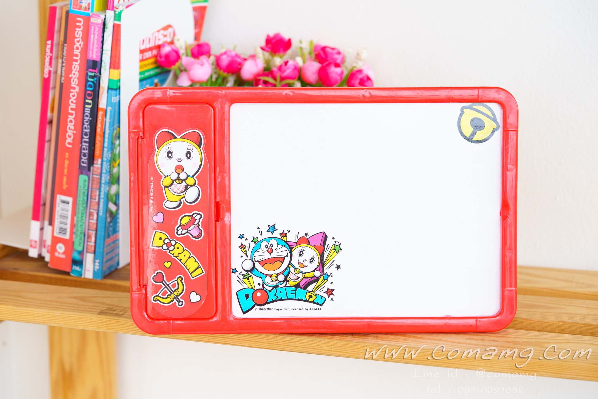 กระดานวาดเขียน 2in1 ลายโดราเอมอน (DORAEMON) ลิขสิทธิ์แท้