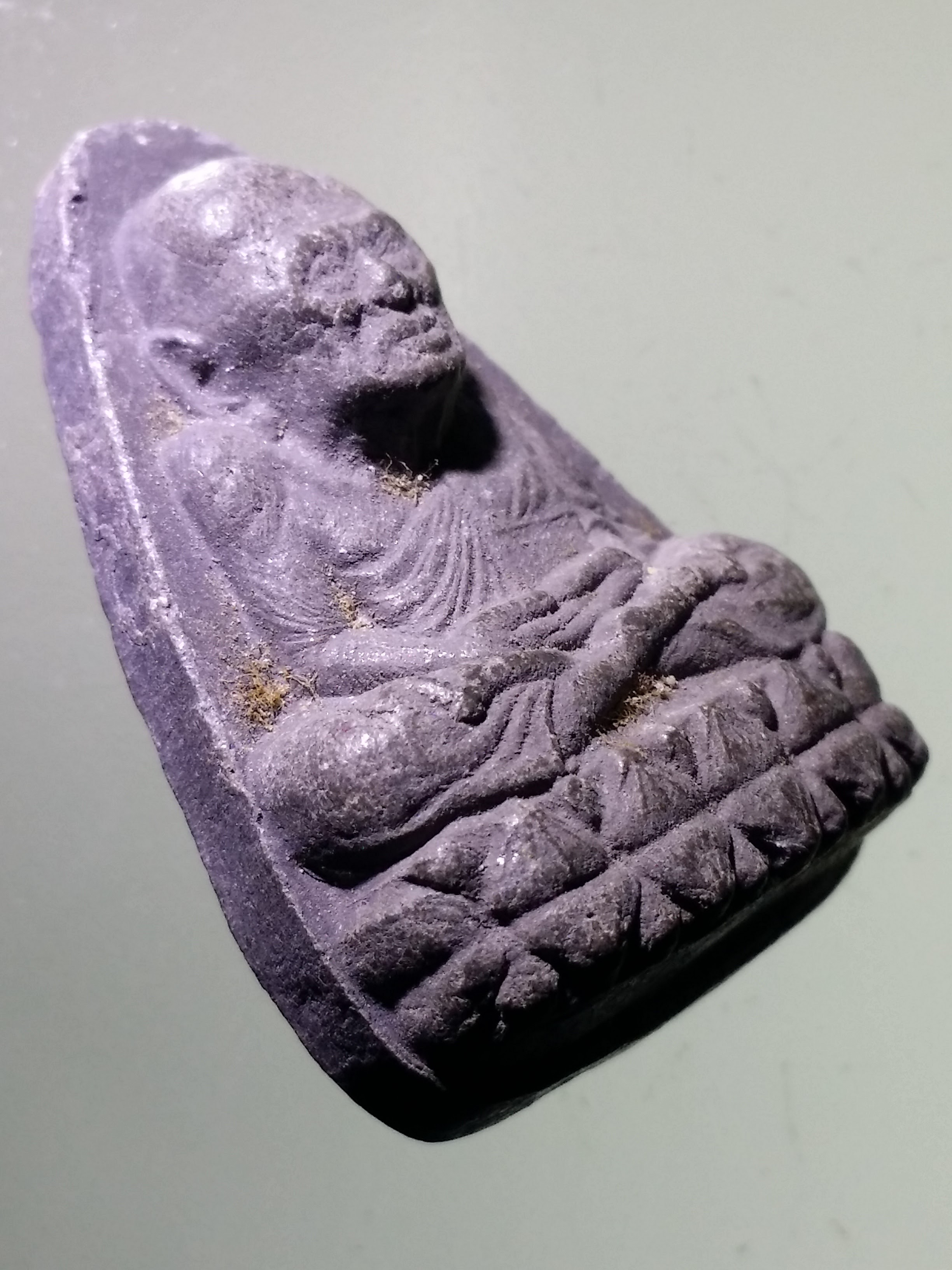 รหัสสินค้า หลวงปู่ทวด วัดต่างๆ 574 หลวงปู่ทวด เนื้อผงใบลาน ที่ระลึก 72 พรรษา ในหลวงรัชกาลที่ 9