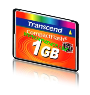 [ราคา ขาย จำหน่าย] TransCend 1GB 133X Compact Flash Card (CF Card)