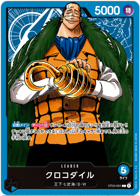 ST03-001 Crocodile